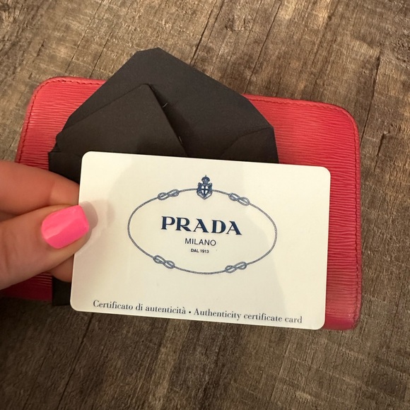 Prada Hot Pink Wallet - Picture 9 of 11